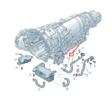 Nuova Linea Di Pressione Dell'Olio Del Motore AUDI A6 Avant C7 8R0317818BF
