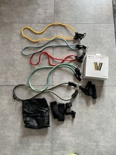 Set 5pz Elastico Molla Allenamento Palestra Resistenza Fitness Elastica Esercizi