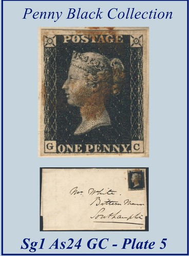 Penny black b70 sg1 - sg1, gc