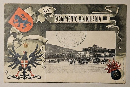 Cartolina militare 16 - militare,