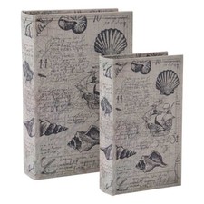 Scatola libro Mare portaoggetti contenitore svuota tasche idea regalo 2 misure