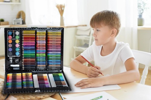 Set colori valigetta bambini - set,