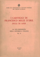 I carteggi di Francesco Melzi
