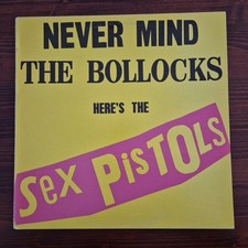 LP The Sex Pistols - Never Mind The Bollocks Here's OVED 136 Italy Punk Vinile