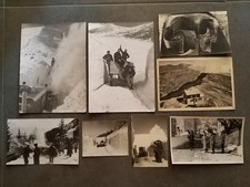 Sestola (Modena). Turbine in azione (neve). Jeep Aeronautica Militare. Cimone.