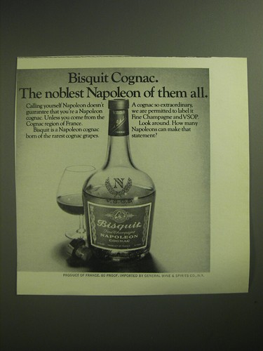 Pubblicità cognac bisquit - cognac,