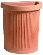 Vaso a muro Millerighe Rigato 44x31xh53cm/47x32xh40cm in Resina Rotazionale 