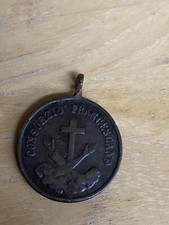 Antica medaglia religiosa San Francesco d'Assisi  consorzio grancescano