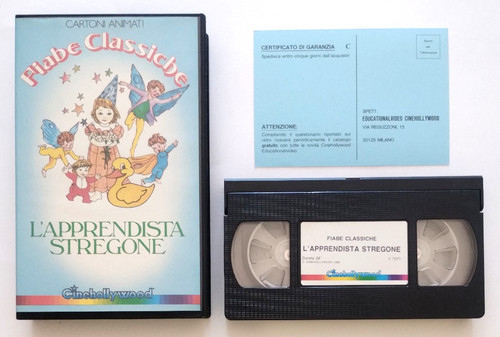 Vhs apprendista stregone - vhs, l'apprendista