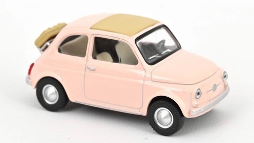 Norev fiat 500 1965 rosa - 500, f