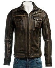 Giacca uomo pelle di agnello