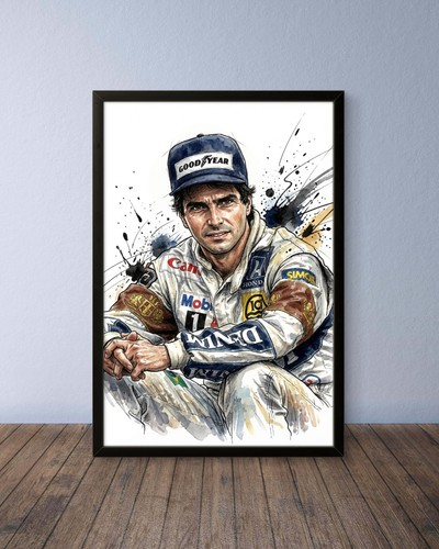 Poster nelson piquet williams - piquet,