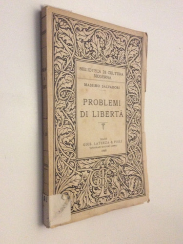 Massimo salvadori problemi di - massimo,
