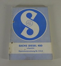 Manuale di Riparazione Sachs Motore Sachs Diesel 400 Raffreddato ad Aria Stand