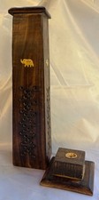 Porta Incenso Torre Legno