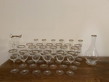 Set Bicchieri Murano in Oro -