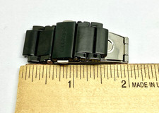 Orologio Uomo Citizen AT2245-57E Axiom Chiusura di Ricambio 20mm Acciaio Tono Nero