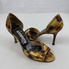 Tacchi Manolo Blahnik Oro