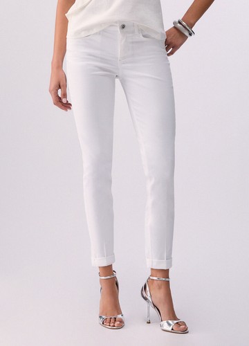 Liu white pantaloni - liu.jo,
