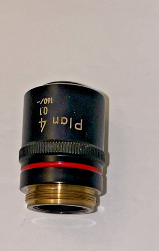 Nikon plan 1 obiettivo - nikon, 4x/0.1