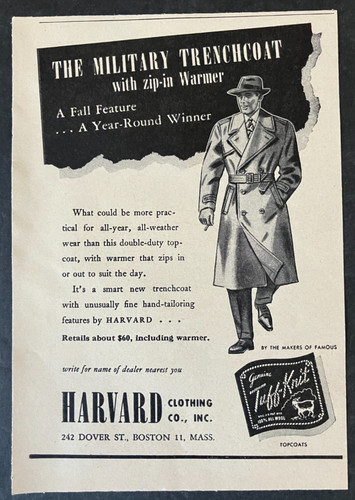 1948 harvard clothing - clothing, co