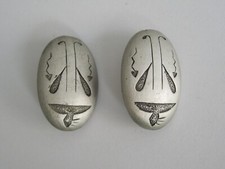 Vintage Orecchini Clip Color