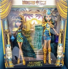 Monster High muñecas Majesties Reales Cleo & Nefera colección de Invierno