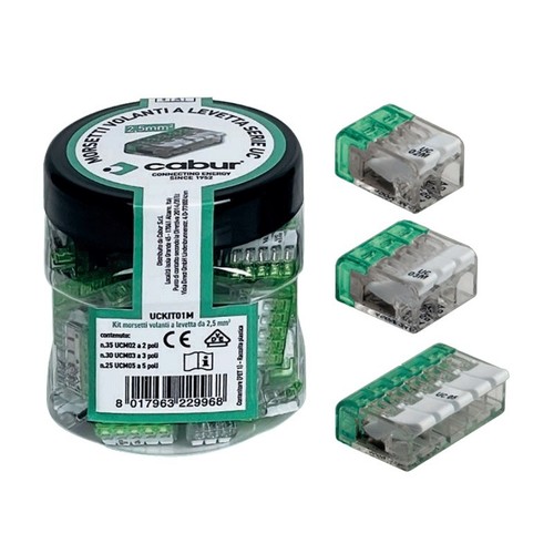 Kit morsetti volanti levetta - morsetti, a