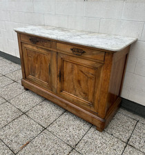 CREDENZA LUIGI FILIPPO, ORIGINALE META' '800, NOCE, DIM 154 x 55 H 100 CM