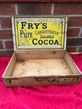 Antique Fry's Pure Cocoa shop