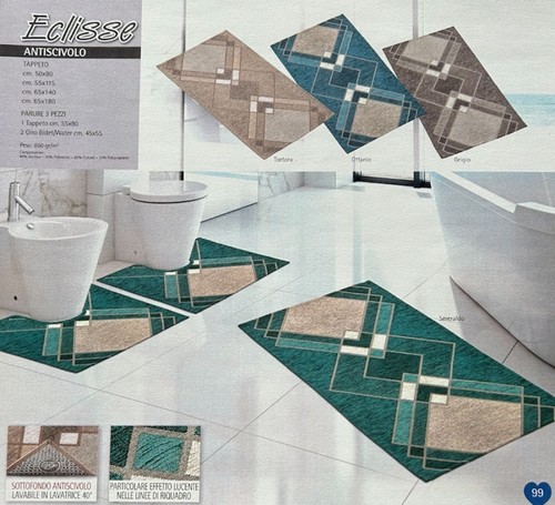 Tappeto bagno eclisse - bagno,