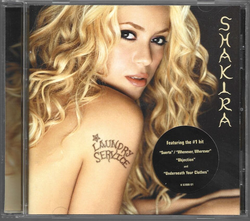 Shakira laundry service - cd,