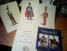 ' L' ARMATA DEL SUD ' + FOLDER  ' UNIFORMI STORICHE DELL' ARMA DEI CARABINIERI '