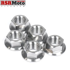 Dadi pignone in titanio BMW