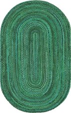 Tappeto ovale in cotone
