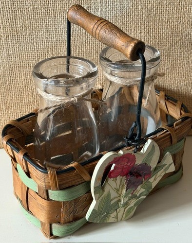 Piccolo cestino caddy vintage - cestino,