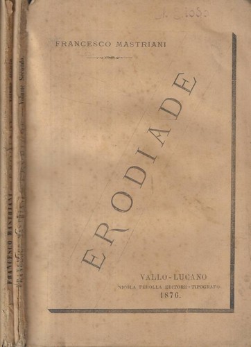 Erodiade vol - vol., ii-iv.