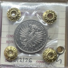 MONETA REGNO D’ITALIA 25