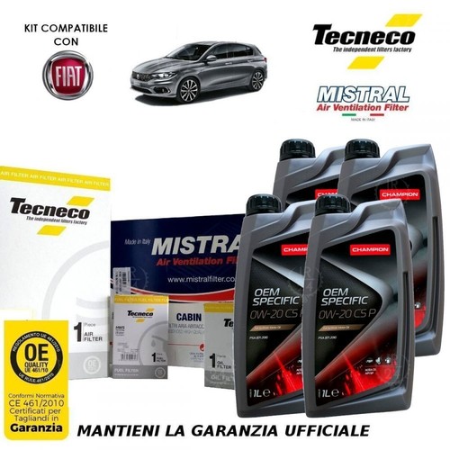Kit tagliando filtri olio - 4,