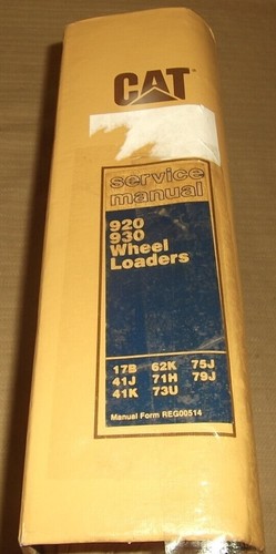 Cat caterpillar 920 - 920, 930