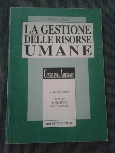 Cinzia ciacia la gestione - ciacia,