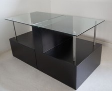 Espositore Minimal Nero/Vetro