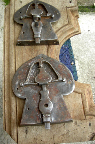 Antiche serrature per porta - serrature,