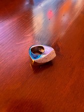 Anello anni 80 in argento 925