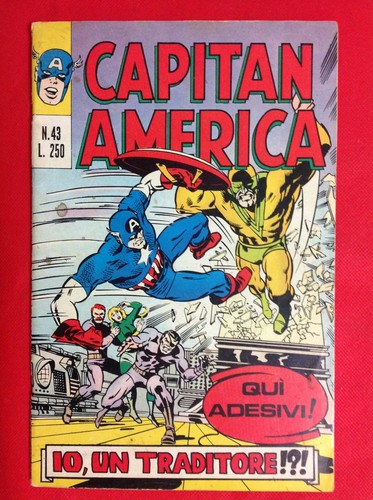 Capitan america corno - capitan, n.43