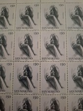 10 Fogli Francobolli San