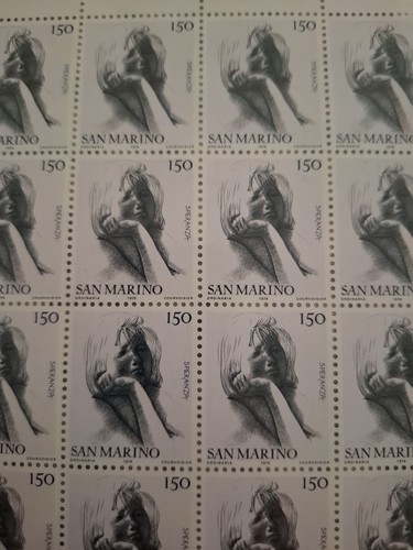 Fogli francobolli san - fogli,