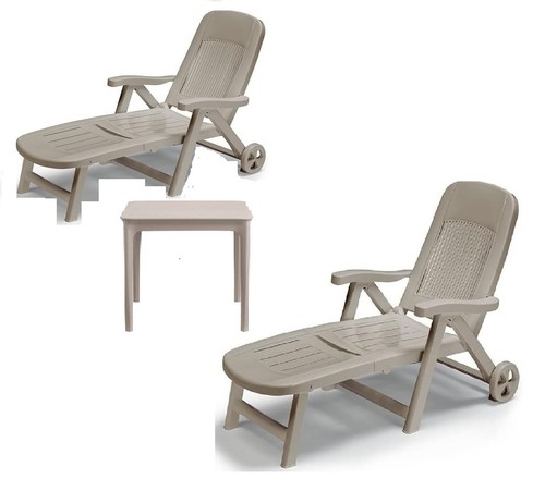 Set pezzi giardino piscina 2 - set,