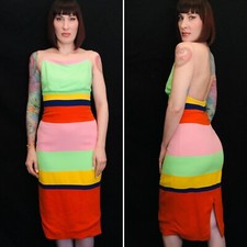 Vintage 1970s 70s Colorful
