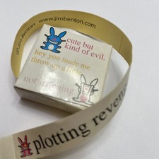 Adesivi Jim Benton Happy Bunny